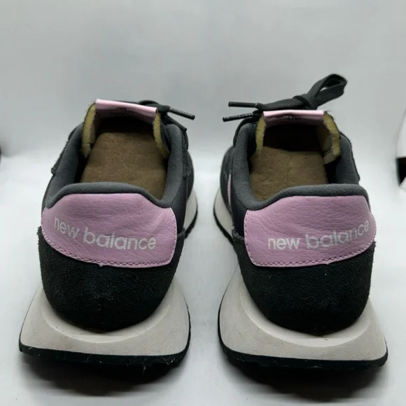 New Balance Women's 237 Lifestyle Running Shoes Grey Pink Suede Size 9 - Picture 11 of 15